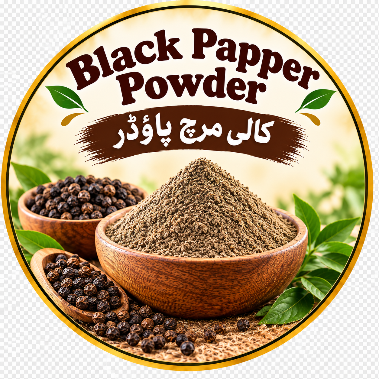 Black Pepper Powder (Pisi Kali Mirch)
